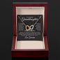 Beautiful Granddaughter | Love Grandpa | Interlocking Heart Necklace - Elliotrose Gifts