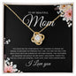 Beautiful Mom | Confidence | Love Knot Necklace - Elliotrose Gifts