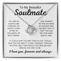 Beautiful Soulmate | Always and Forever | Love Knot Necklace - Elliotrose Gifts