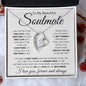 Beautiful Soulmate | Best Thing | Forever Love Necklace - Elliotrose Gifts