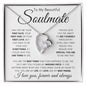 Beautiful Soulmate | Best Thing | Forever Love Necklace - Elliotrose Gifts
