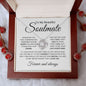 Beautiful Soulmate | First Date | Love Knot Necklace - Elliotrose Gifts