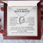 Beautiful Soulmate | Forever and Always | Forever Love Necklace - Elliotrose Gifts
