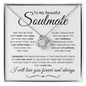 Beautiful Soulmate | Forever and Always | Love Knot Necklace - Elliotrose Gifts