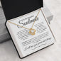 Beautiful Soulmate | Forever and Always | Love Knot Necklace - Elliotrose Gifts