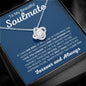 Beautiful Soulmate | Forever and Always | Love Knot Necklace - Elliotrose Gifts