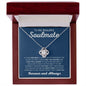 Beautiful Soulmate | Forever and Always | Love Knot Necklace - Elliotrose Gifts