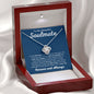 Beautiful Soulmate | Forever and Always | Love Knot Necklace - Elliotrose Gifts