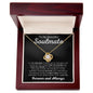 Beautiful Soulmate | Love You Longer | Love Knot Necklace - Elliotrose Gifts
