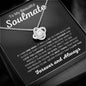 Beautiful Soulmate | Love You Longer | Love Knot Necklace - Elliotrose Gifts