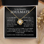 Beautiful Soulmate | Missing Piece | Love Knot Necklace - Elliotrose Gifts