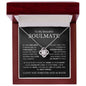 Beautiful Soulmate | Missing Piece | Love Knot Necklace - Elliotrose Gifts