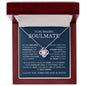 Beautiful Soulmate | Missing Piece | Love Knot Necklace - Elliotrose Gifts