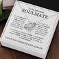 Beautiful Soulmate | My Heart | Love Knot Necklace - Elliotrose Gifts