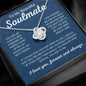 Beautiful Soulmate | My Soulmate | Love Knot Necklace - Elliotrose Gifts
