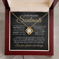 Beautiful Soulmate | One Thing In Life | Love Knot Necklace - Elliotrose Gifts