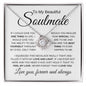 Beautiful Soulmate | One Thing | Love Knot Necklace - Elliotrose Gifts