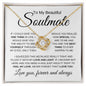 Beautiful Soulmate | One Thing | Love Knot Necklace - Elliotrose Gifts