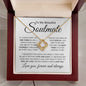 Beautiful Soulmate | One Thing | Love Knot Necklace - Elliotrose Gifts