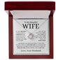 Beautiful Wife | Love You Longer | Love Knot Necklace - Elliotrose Gifts