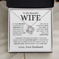Beautiful Wife | Love You Longer | Love Knot Necklace - Elliotrose Gifts
