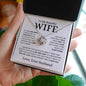 Beautiful Wife | Love You Longer | Love Knot Necklace - Elliotrose Gifts
