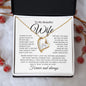 Beautiful Wife | Never Forget | Forever Love Necklace - Elliotrose Gifts
