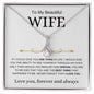 Beautiful Wife | One Thing | Alluring Beauty Necklace - Elliotrose Gifts
