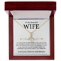 Beautiful Wife | One Thing | Alluring Beauty Necklace - Elliotrose Gifts