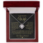 Beautiful Wife | One Wish | Love Knot Necklace - Elliotrose Gifts