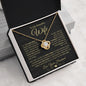 Beautiful Wife | One Wish | Love Knot Necklace - Elliotrose Gifts