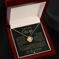 Beautiful Wife | One Wish | Love Knot Necklace - Elliotrose Gifts