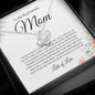 Boyfriends Mom | Loving Heart | Love Knot Necklace - Elliotrose Gifts