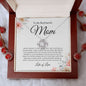 Boyfriends Mom | Loving Heart | Love Knot Necklace - Elliotrose Gifts