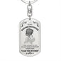 Empowering Gift For Daughter | I am the Storm | Daughter Keychain - Elliotrose Gifts
