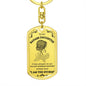 Empowering Gift For Daughter | I am the Storm | Daughter Keychain - Elliotrose Gifts