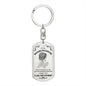 Empowering Gift For Daughter | I am the Storm | Daughter Keychain - Elliotrose Gifts