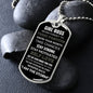 Girl Boss | Motivational Quotes | Dog Tag Necklace - Elliotrose Gifts