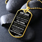 Girl Boss | Motivational Quotes | Dog Tag Necklace - Elliotrose Gifts