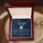 Gorgeous Wife | Forever and Always | Love Knot Necklace - Elliotrose Gifts