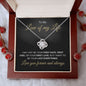 Love Of My Life | Forever and Always | Love Knot Necklace - Elliotrose Gifts