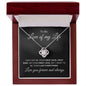 Love Of My Life | Love You Forever | Love Knot Necklace - Elliotrose Gifts