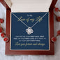 Love Of My Life | Love You Forever | Love Knot Necklace - Elliotrose Gifts