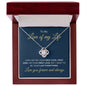 Love Of My Life | Love You Forever | Love Knot Necklace - Elliotrose Gifts