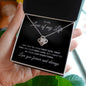 Love Of My Life | Love You Forever | Love Knot Necklace - Elliotrose Gifts