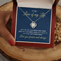 Love Of My Life | Love You Forever | Love Knot Necklace - Elliotrose Gifts