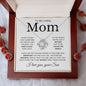 Loving Mom | Forever Grateful | Love Knot Necklace - Elliotrose Gifts