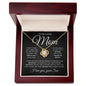 Loving Mom | You're The World | Love Knot Necklace - Elliotrose Gifts