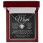 Loving Mom | You're The World | Love Knot Necklace - Elliotrose Gifts