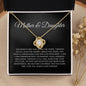 Mother and Daughter | Our Bond | Love Knot Necklace - Elliotrose Gifts